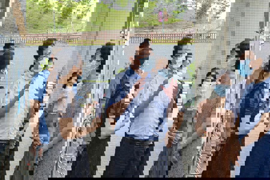 自治区人大常委会执法检查组到我校开展执法检查活动